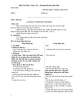 Giáo án lớp 2 năm học 2014 - 2015  tuần 30