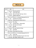 Giáo án lớp 5 chuẩn tuần 22
