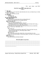 Giáo án môn toán lớp 5 tuần 21