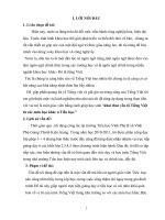 cách hướng dẫn học sinh khai thác yếu tố  tiếng Việt trong các m