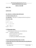 SKKN một số PP giải PT vô tỉ