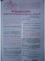 toán học tuổi trẻ số 405