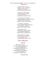 tuyen tap cac bai tho hay ve vo