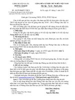 Thông báo hội giảng lần 2 năm 2011