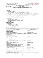 Giáo án lớp 2 chuẩn KTKN năm học 2014 - 2015 tuần 20