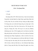 CHUYÊN ĐỀ BÀN VỀ ĐỌC SÁCH