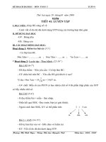 Giáo án môn toán lớp 5 tuần 9