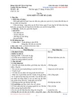 Giáo án lớp 2 chuẩn KTKN năm học 2014 - 2015 tuần 10