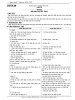 Giáo án lớp 4 CKTKN tuần 20