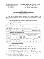 bÁO CÁO ĐÓN ĐOÀN THANH TRA TOÀN DIỆN