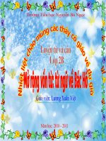 Mở rộng vốn từ về Bác Hồ