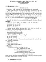 ĐỀ KHẢO SÁT CHẤT LƯỢNG HỌC SINH GIỞI LỚP 4