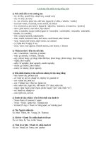 Cách đọc dấu nhấn tiếng Anh