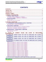 General report of  frontage road and bridge  - Mekong Delta Transport Infrastructure Development project (MDTIDP)