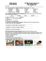 bai kiem tra chat luong cuoi ki I- tieng anh 5