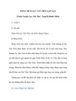 PHÂN TÍCH LỤC VÂN TIÊN GẶP NẠN