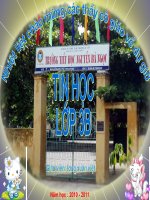 Bài 1. Trò chơi Block