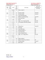 Giáo án lớp 2 chuẩn KTKN năm học 2014 - 2015 tuần 32