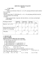 Kiem tra dai so 9 chuong 4(Ma tran, de, dap an)