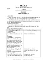 Giáo án lớp 4 CKTKN tuần 29