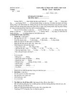 mau ke hoach nam hoc