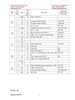 Giáo án lớp 2 chuẩn KTKN năm học 2014 - 2015 tuần 30