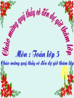 Toan T149 lop 5 on tap so do thoi gian