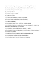 Đề cương lý thuyết tài chính tiền tệ