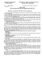 Dự thảo hướng dẫn công tác thi đua khen thưởng