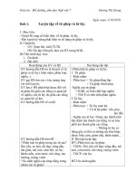 buổi 16: luyện tập tiếng việt