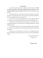 Luận văn thạc sĩ : Nghiên cứu yếu tố thủy lực khi xả lũ thi công qua đập đá đang thi công phục vụ cho xây dựng đập đá đổ đang thi công phục vụ cho xây dựng công trình thủy lợi, thủy điện