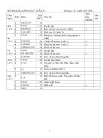 GIÁO ÁN LỚP 2 CHUẨN KIẾN THỨC TUẦN 31