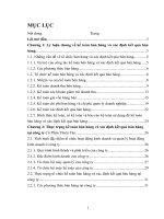 Tổ chức kế toán BH và XĐKQBH ở công ty Cổ Phần Thiên Tân.DOC