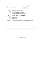 ĐỀ THI AN TOÀN GIAO THÔNG 2