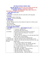 Toán: Xác định phía phải, phía trái của bản thân, đối tượng khác