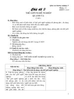 Chủ đề 3 : thế giới nghề nghiệp quanh ta