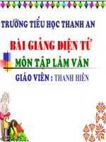Tập làm văn tuần 31 Bài: Đáp lời khen ngợi. Tả ngắn về Bác Hồ