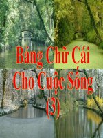 Bảng chữ cái cho cuộc sống