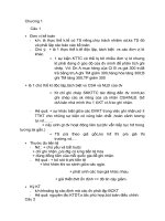 đề cương nguyên lí kế toán.