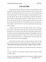 luận văn kế toán Hoàn thiện kế toán nguyên vật liệu Công ty cổ phần xây dựng An Bình