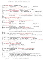 Bộ đề tiếng việt ôn luyện câu và từ dành cho học sinh tiểu học