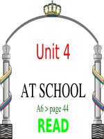 Anh 7 - Unit 4