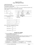 BÀI TẬP VẬN DỤNG TIÊN ĐỀ BO