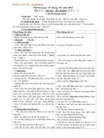 Giáo án lớp 3 chuẩn KTKN_Tuần 1