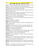 ôn tập vật lí kì II