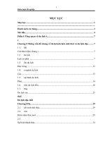 luận văn quản trị khách sạn du lịch DU LICH SINH THÁI THÁC TRINH NỮ