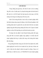 Một số giải pháp phát nhằm  triển đa dạng hoá sản phẩm ở công ty cổ phần dược TRAPHACO