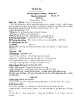 Giáo án lớp 3 tuần  16,17,18