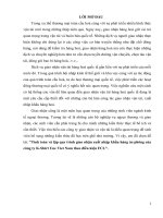 Tính toán và lập quy trình giao nhận xuất nhập khẩu hàng áo phông của công ty K-Shirt Une Viet Nam theo điều kiện FCL