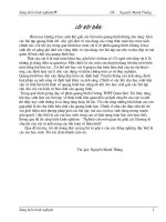 PHƯƠNG PHÁP GIẢI BÀI TOÁN THẤU KÍNH MỎNG